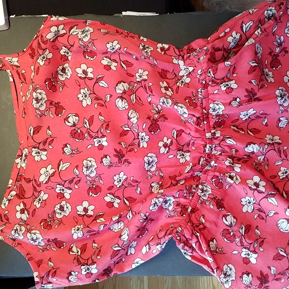 H&M DIVIDED ROMPER with POCKETS Floral print Festival Boho Size 2 - Picture 7 of 7